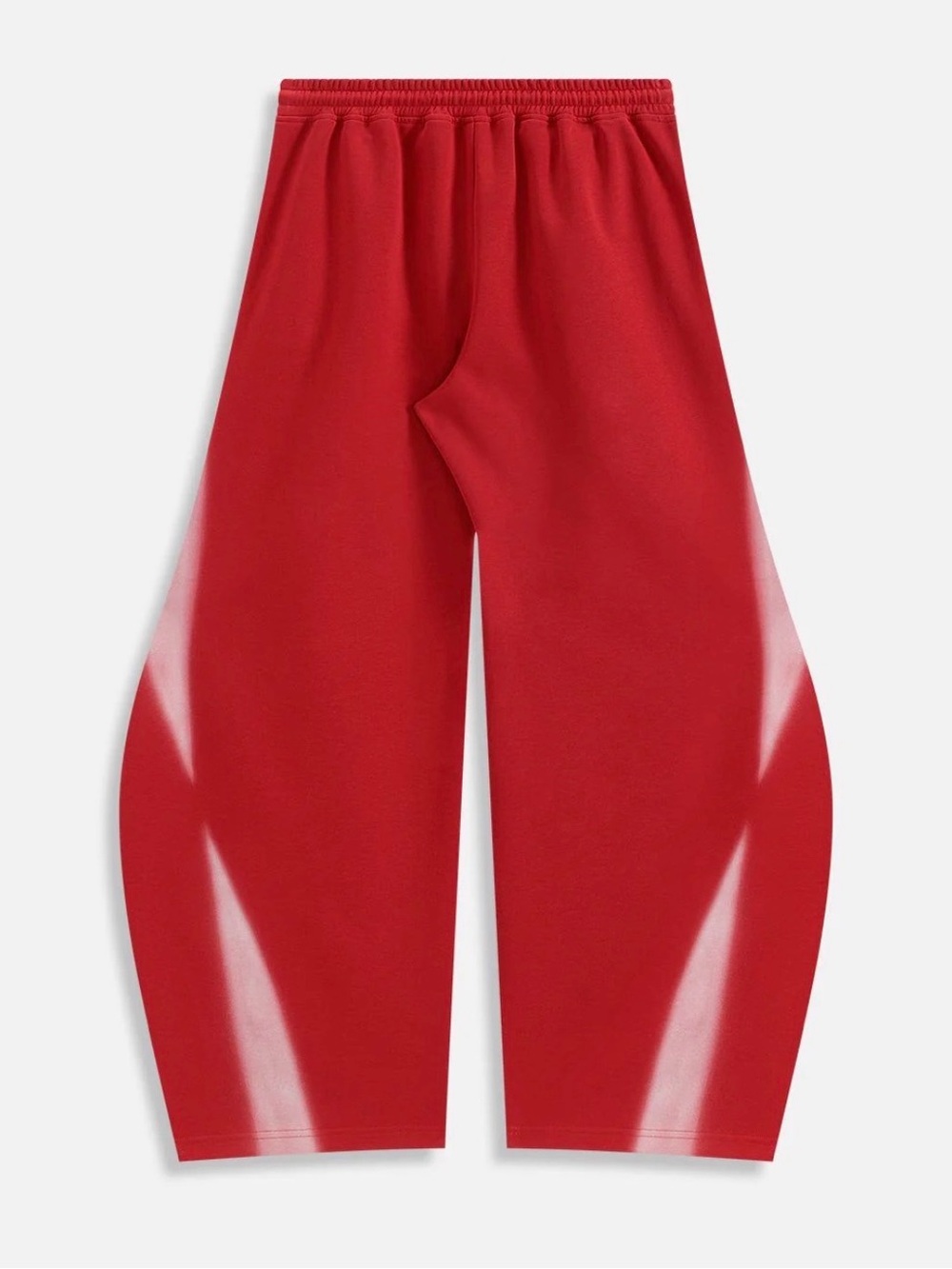 Aelfric Eden Red Jogger Pants with White Branded Tag - Picture 5 of 7